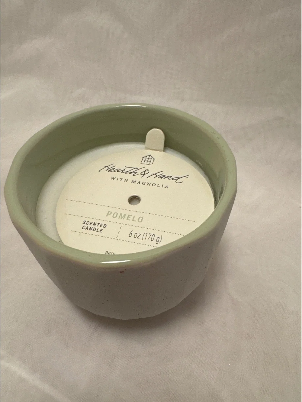 Hearth & Hand with Magnolia Pomelo Scented Candle 6 oz Ceramic Container
